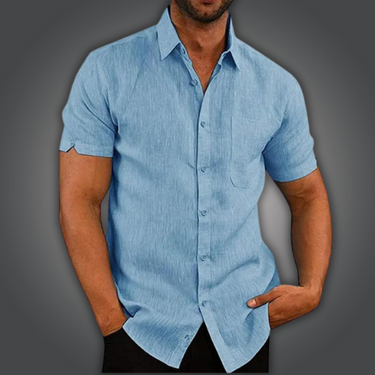 Benedictus | Poloshirt mit Knöpfen für Herren