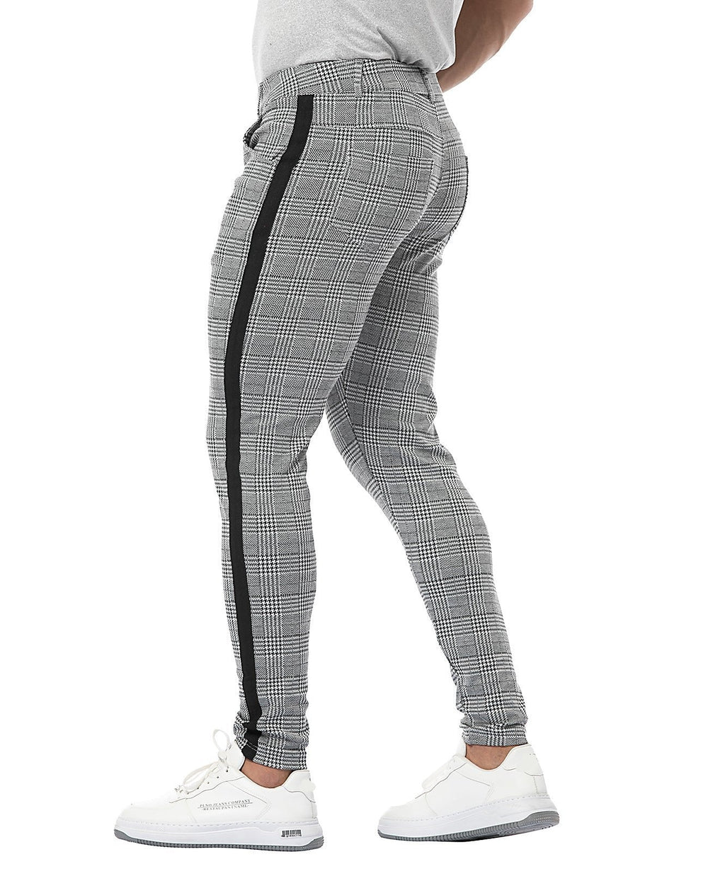 Benedito | Karierte Skinny-Chino für Herren