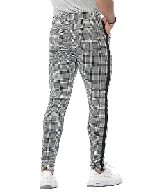 Benedito | Karierte Skinny-Chino für Herren