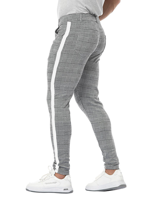 Benedito | Karierte Skinny-Chino für Herren