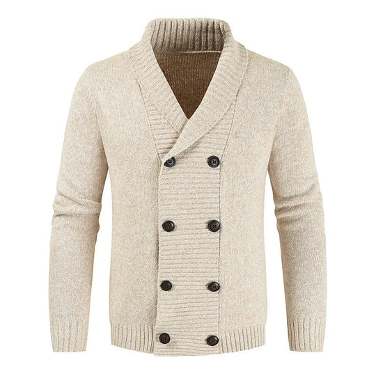 Bengt | Elegante Knopf-Strickjacke für Herren