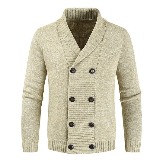 Bengt | Elegante Knopf-Strickjacke für Herren