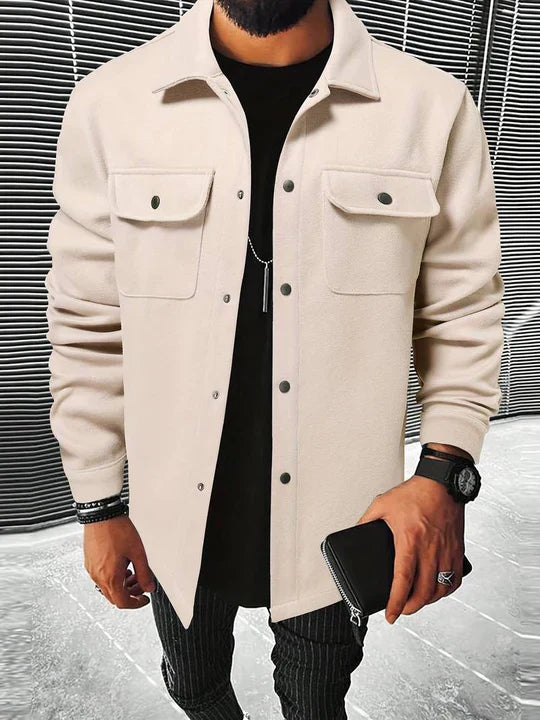 Benhard | Schlichte Frontjacke für Herren