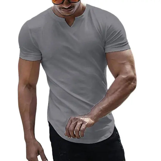 Beniamin | Klassisches V-Ausschnitt-Shirt für Herren