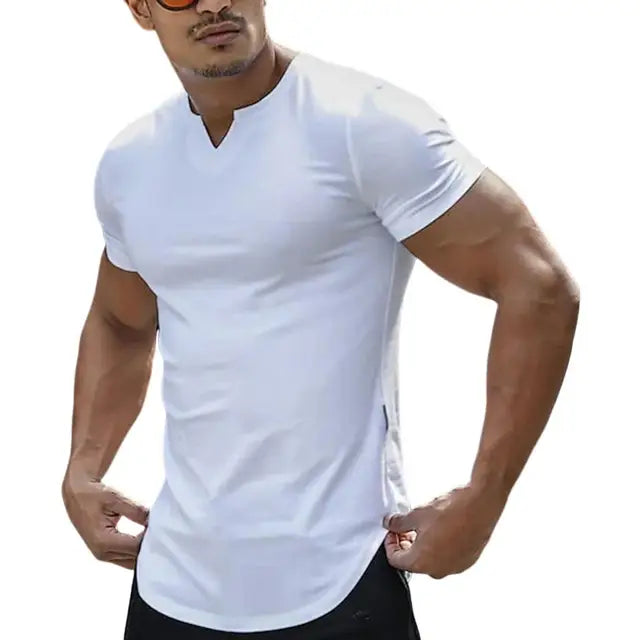 Beniamin | Klassisches V-Ausschnitt-Shirt für Herren