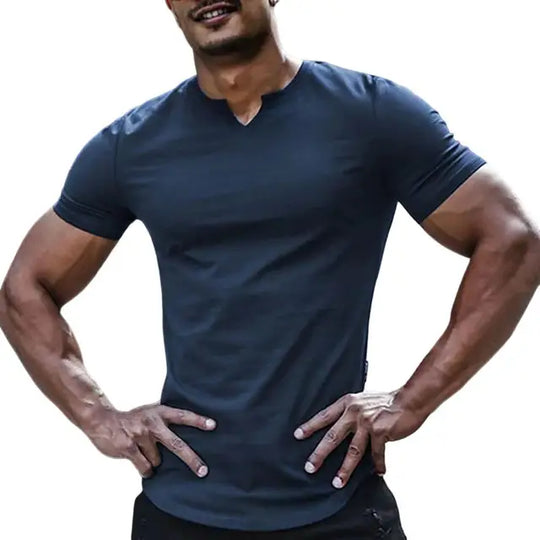 Beniamin | Klassisches V-Ausschnitt-Shirt für Herren