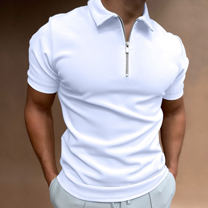 Benjamin | Lässiges Zip-Shirt für Herren