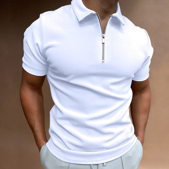 Benjamin | Lässiges Zip-Shirt für Herren
