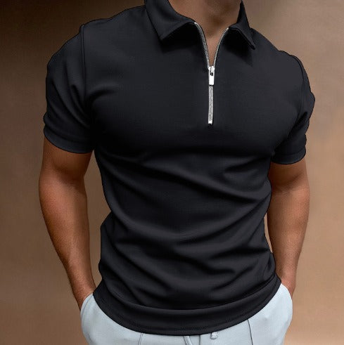 Benjamin | Lässiges Zip-Shirt für Herren