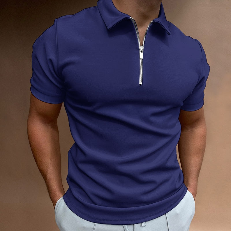 Benjamin | Lässiges Zip-Shirt für Herren
