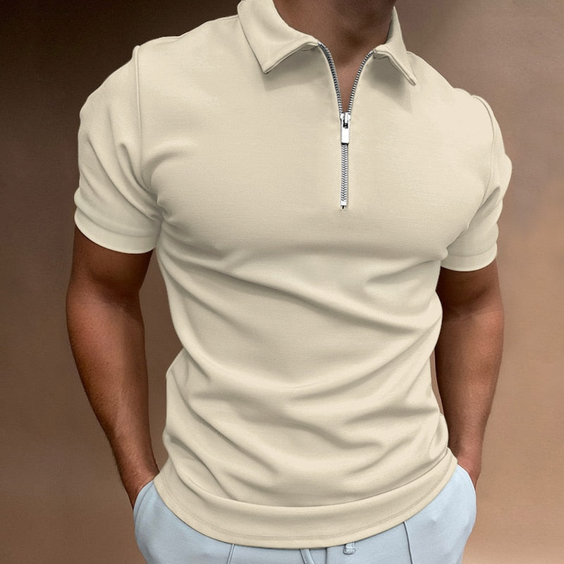 Benjamin | Lässiges Zip-Shirt für Herren