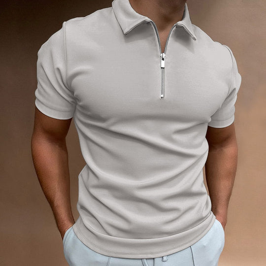 Benjamin | Lässiges Zip-Shirt für Herren
