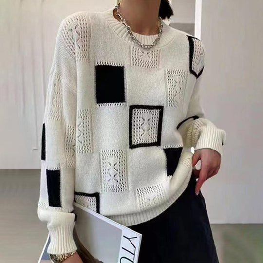 Bequemer Pullover für Damen mit modernem Design