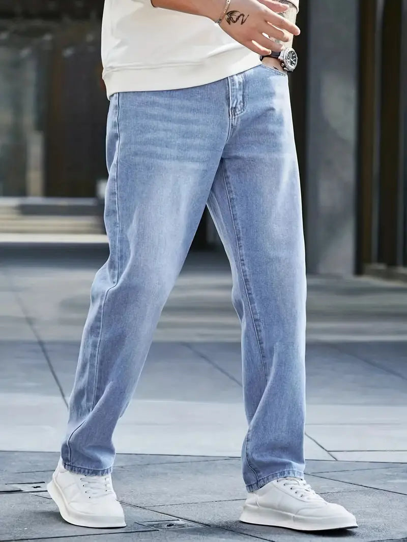Bernex | Retro-Jeans im Denim-Look für Herren