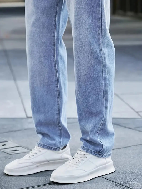 Bernex | Retro-Jeans im Denim-Look für Herren