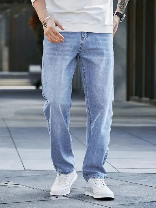 Bernex | Retro-Jeans im Denim-Look für Herren