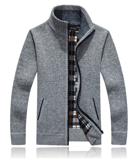 Bernhardt | Strick-Cardigan mit Reißverschluss für Herren