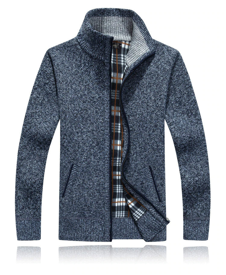 Bernhardt | Strick-Cardigan mit Reißverschluss für Herren