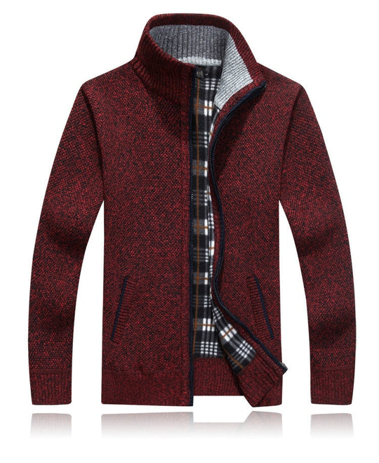 Bernhardt | Strick-Cardigan mit Reißverschluss für Herren