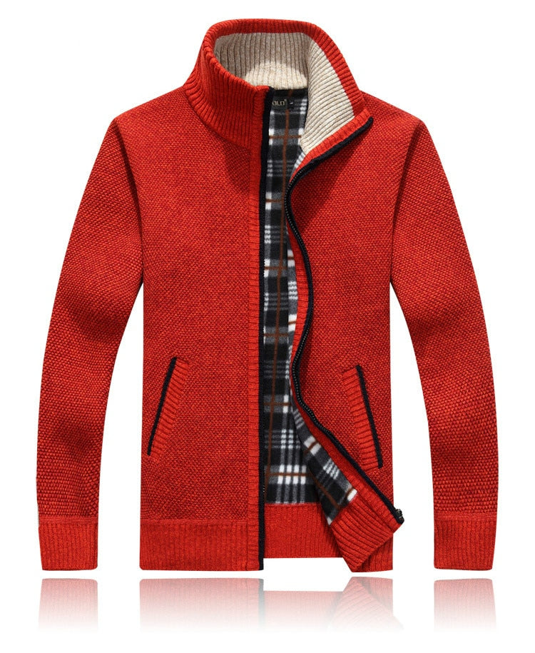 Bernhardt | Strick-Cardigan mit Reißverschluss für Herren
