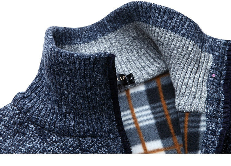 Bernhardt | Strick-Cardigan mit Reißverschluss für Herren