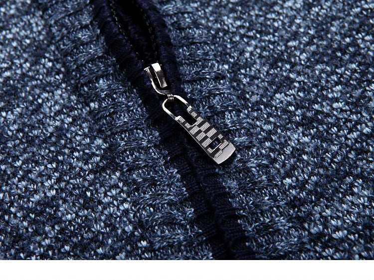 Bernhardt | Strick-Cardigan mit Reißverschluss für Herren