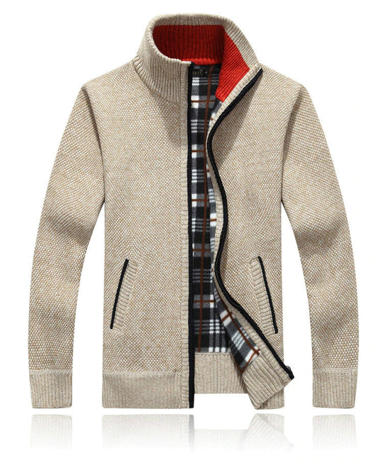 Bernhardt | Strick-Cardigan mit Reißverschluss für Herren
