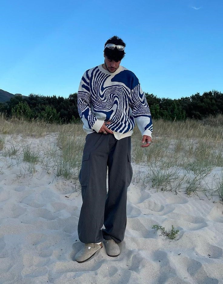 Bernhardtus | Moderner Unisex-Pullover für Herren