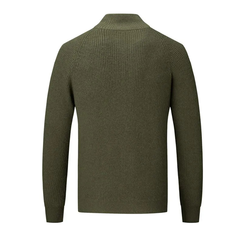 Bernthos | Lässige Strickjacke mit Reißverschluss für Herren