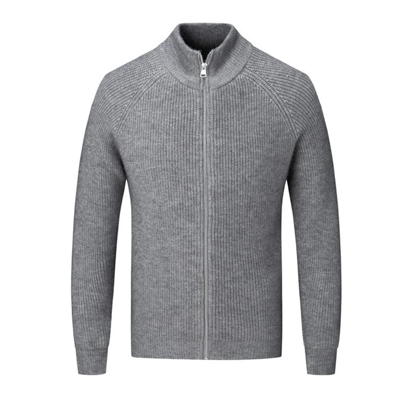 Bernthos | Lässige Strickjacke mit Reißverschluss für Herren