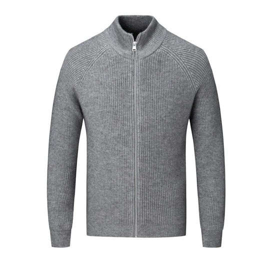 Bernthos | Lässige Strickjacke mit Reißverschluss für Herren