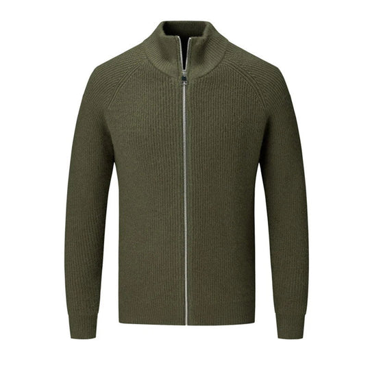 Bernthos | Lässige Strickjacke mit Reißverschluss für Herren