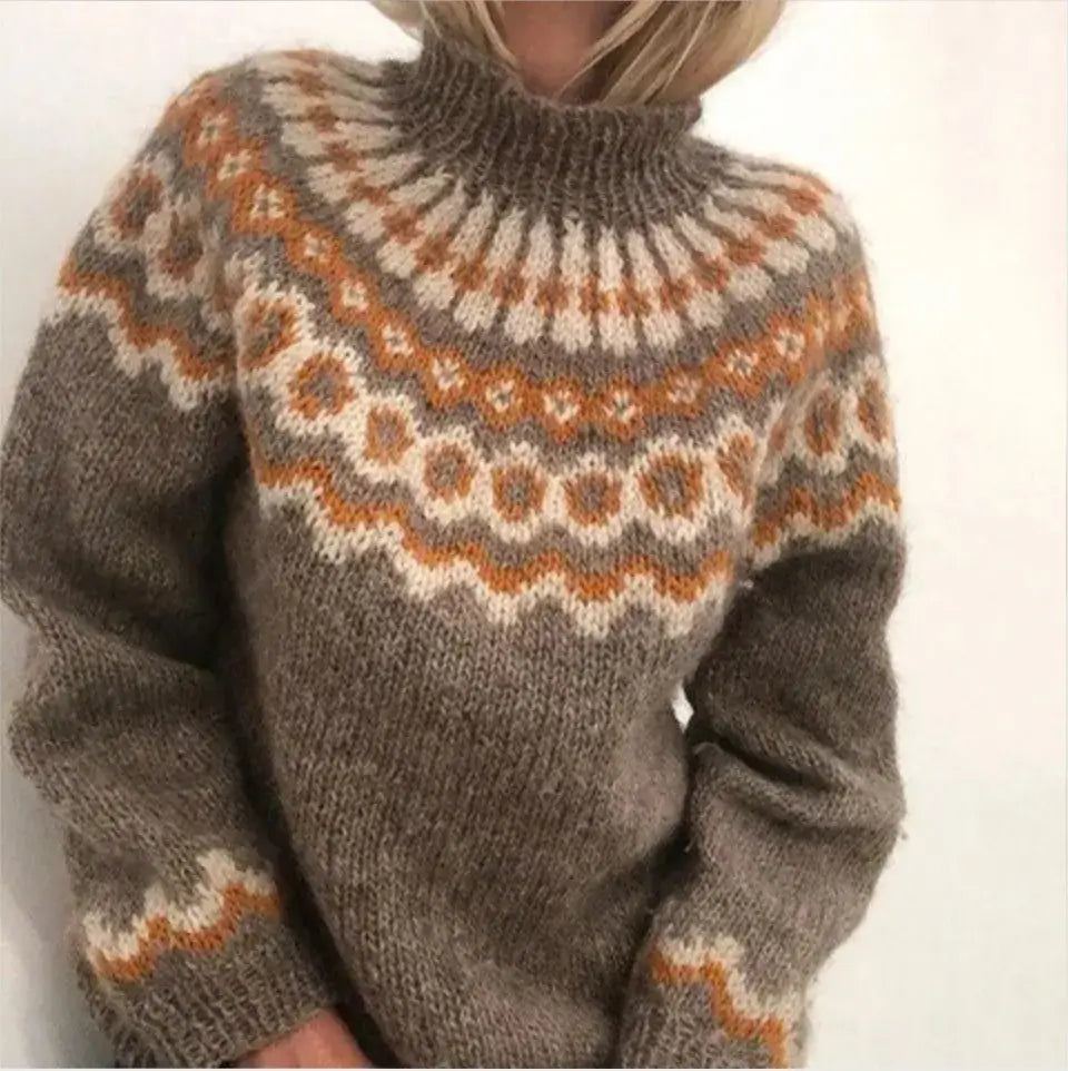 Berta-Marie | Gemütlicher Strickpullover für Damen