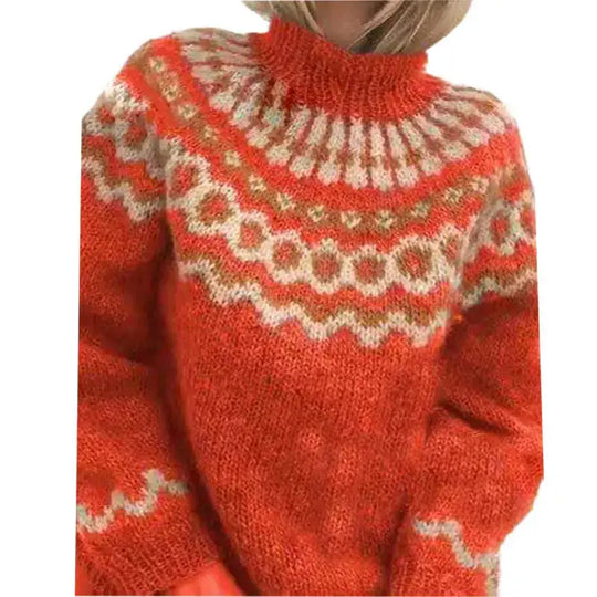 Berta-Marie | Gemütlicher Strickpullover für Damen
