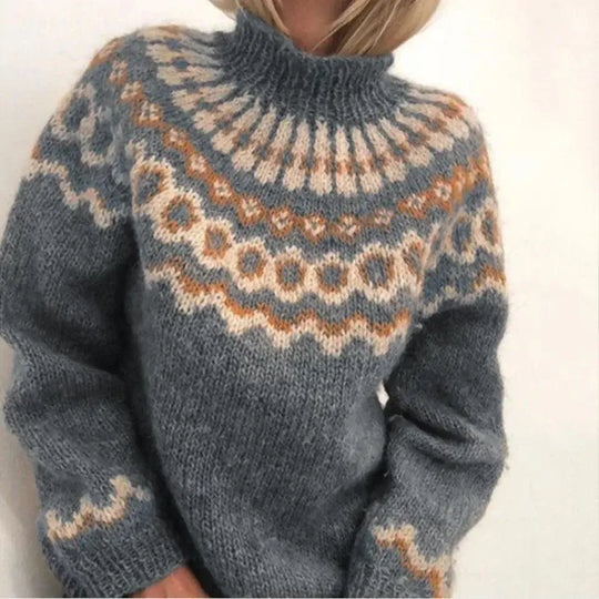 Berta-Marie | Gemütlicher Strickpullover für Damen
