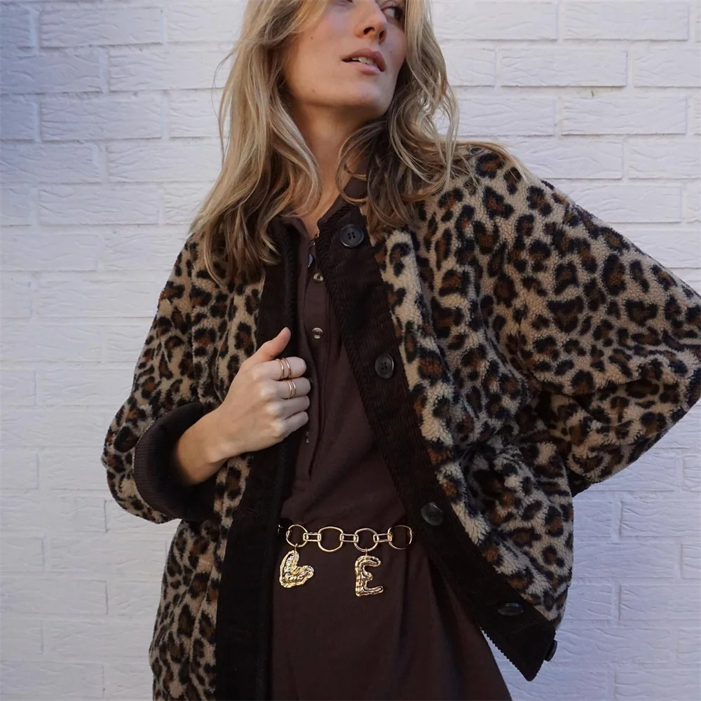 Bertha | Trendige Leopard-Print-Jacke für Damen