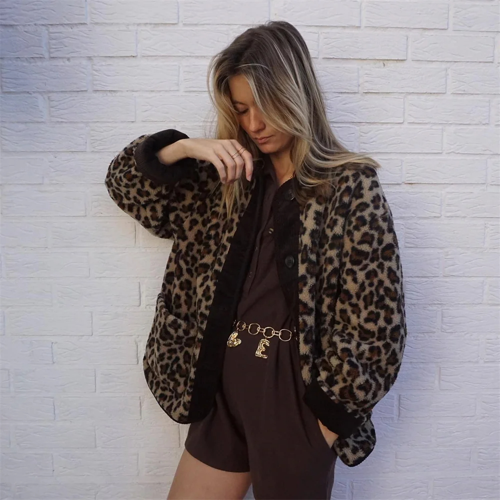 Bertha | Trendige Leopard-Print-Jacke für Damen