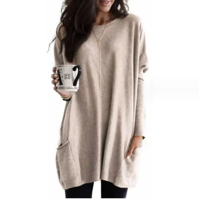 Berthe | Elegantes Langarm-Shirt für Damen