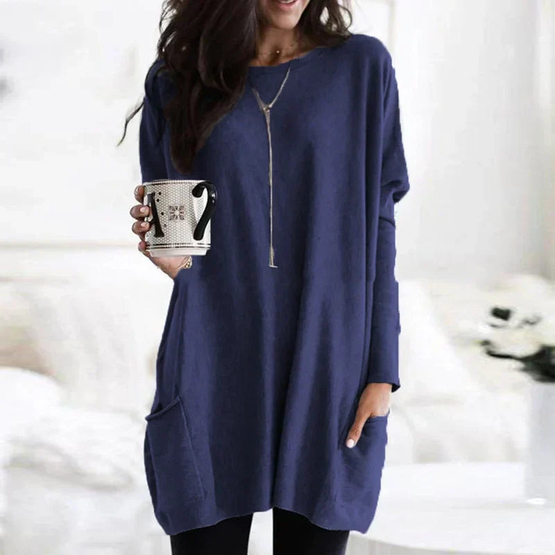 Berthe | Elegantes Langarm-Shirt für Damen