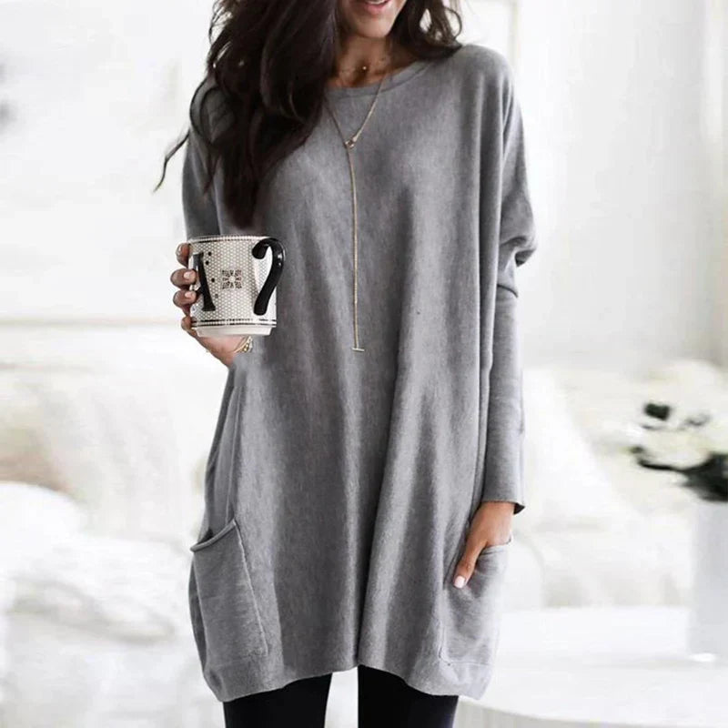 Berthe | Elegantes Langarm-Shirt für Damen