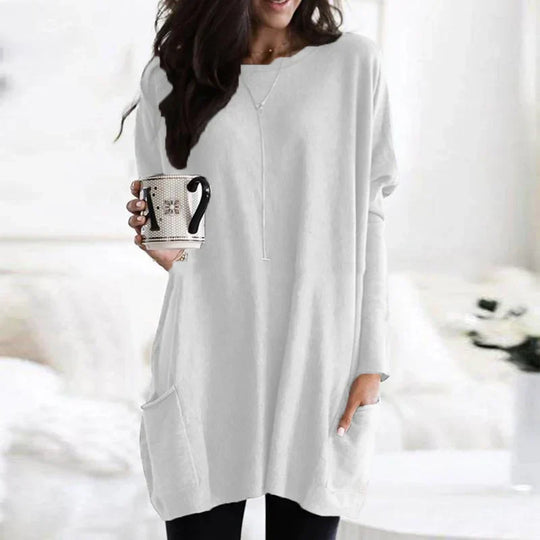 Berthe | Elegantes Langarm-Shirt für Damen