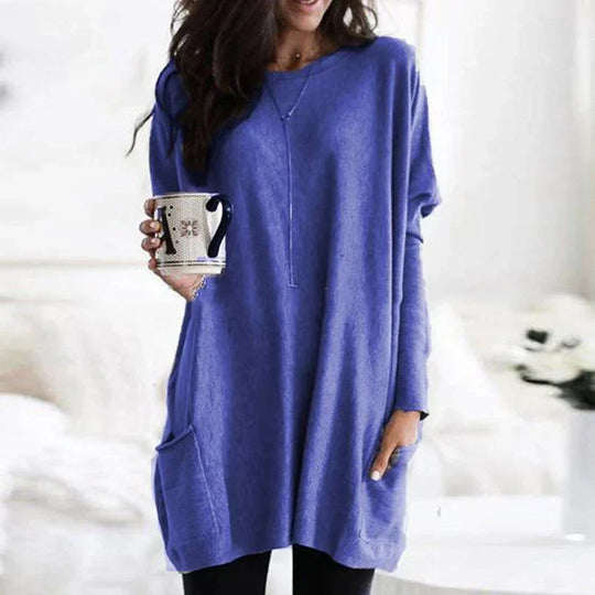 Berthe | Elegantes Langarm-Shirt für Damen