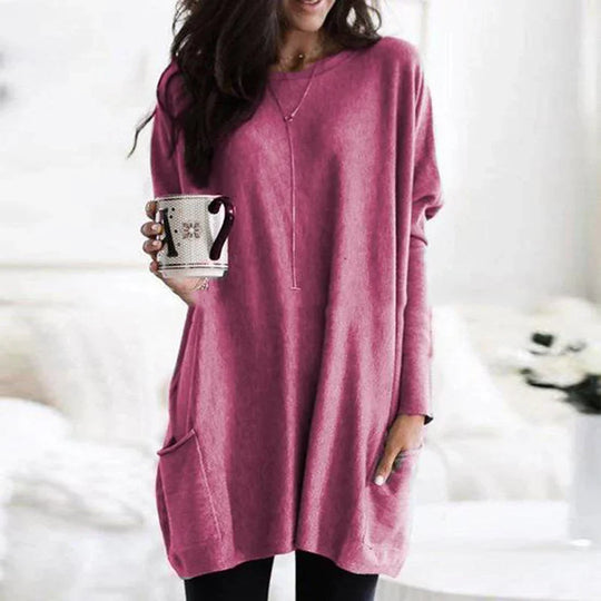 Berthe | Elegantes Langarm-Shirt für Damen