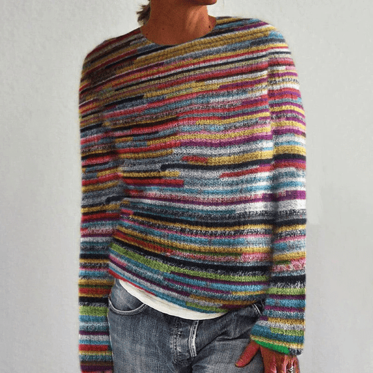 Bertholdine | Bequemer Langarm-Pullover für Damen
