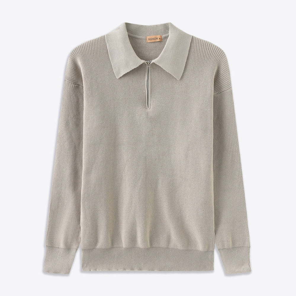 Bertley | Lässiger Half-Zip Pullover für Herren