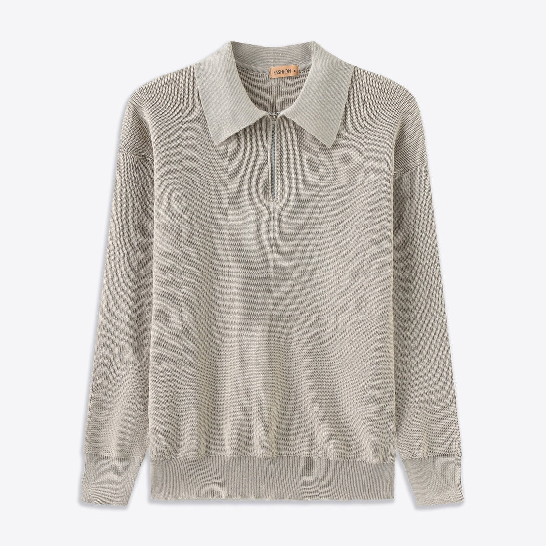 Bertley | Lässiger Half-Zip Pullover für Herren