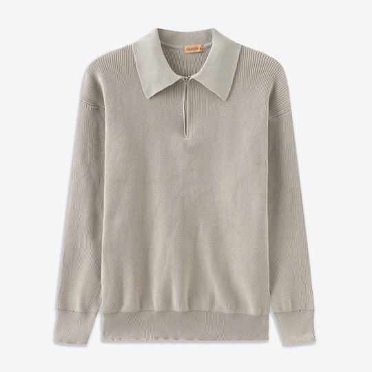 Bertley | Lässiger Half-Zip Pullover für Herren