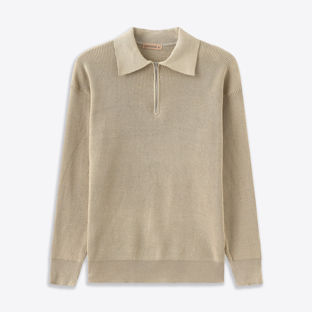 Bertley | Lässiger Half-Zip Pullover für Herren