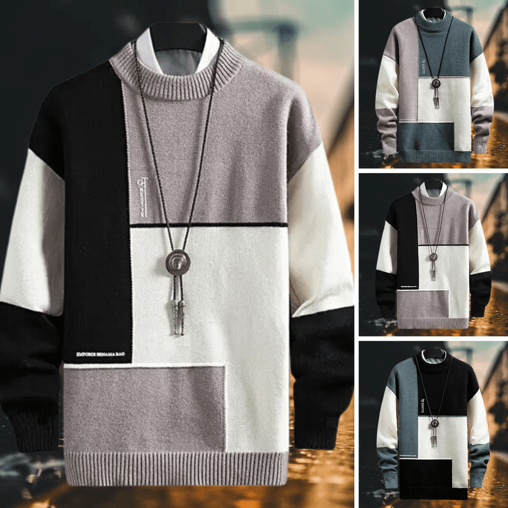 Bertoldus | Gemusterte Strickjacke für Herren