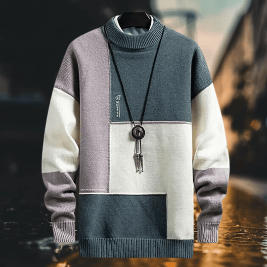 Bertoldus | Gemusterte Strickjacke für Herren